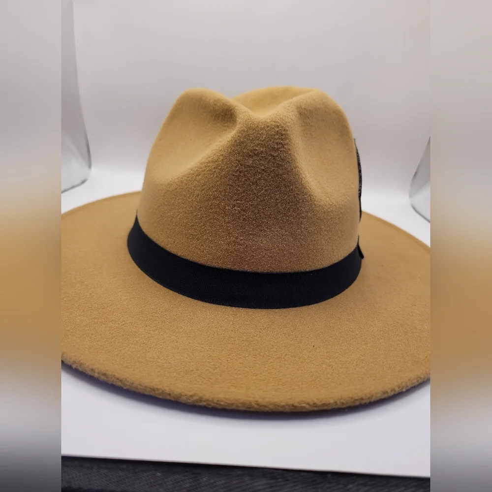 Wool Camel Color Fedora